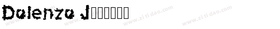 Dolenzo J字体转换